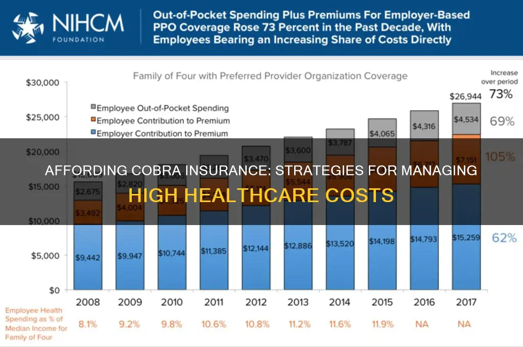 how do oeople afford cobra insurance