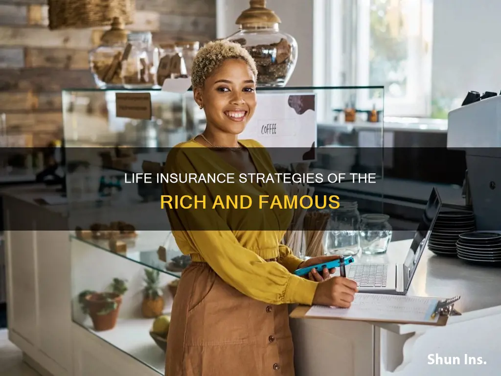 how do rich people use life insurance