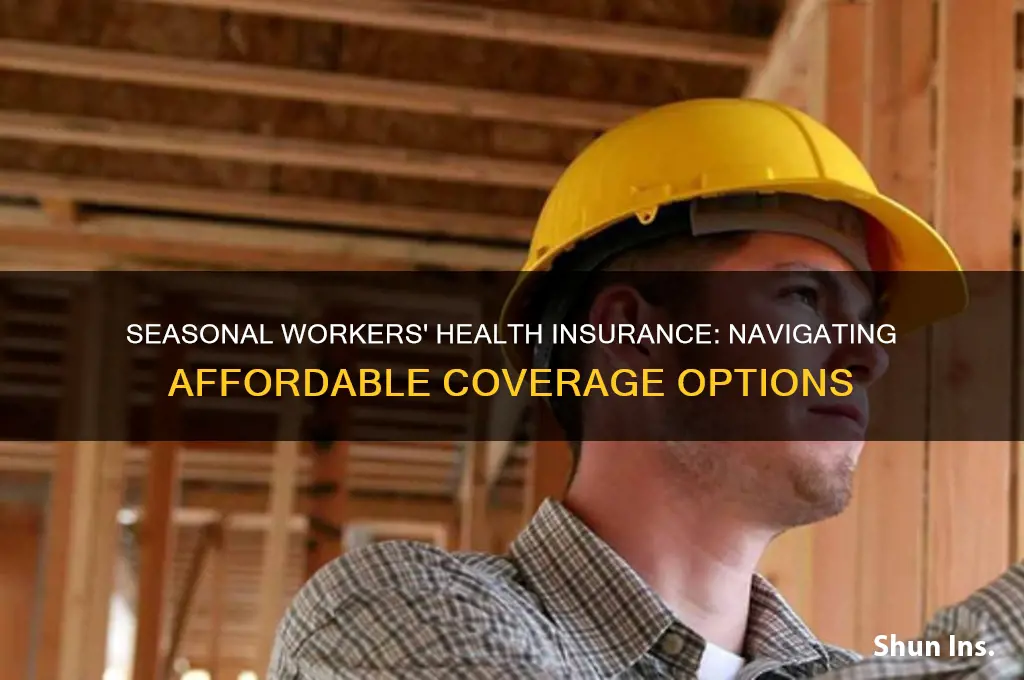 how do seasonal workers afford health insurance