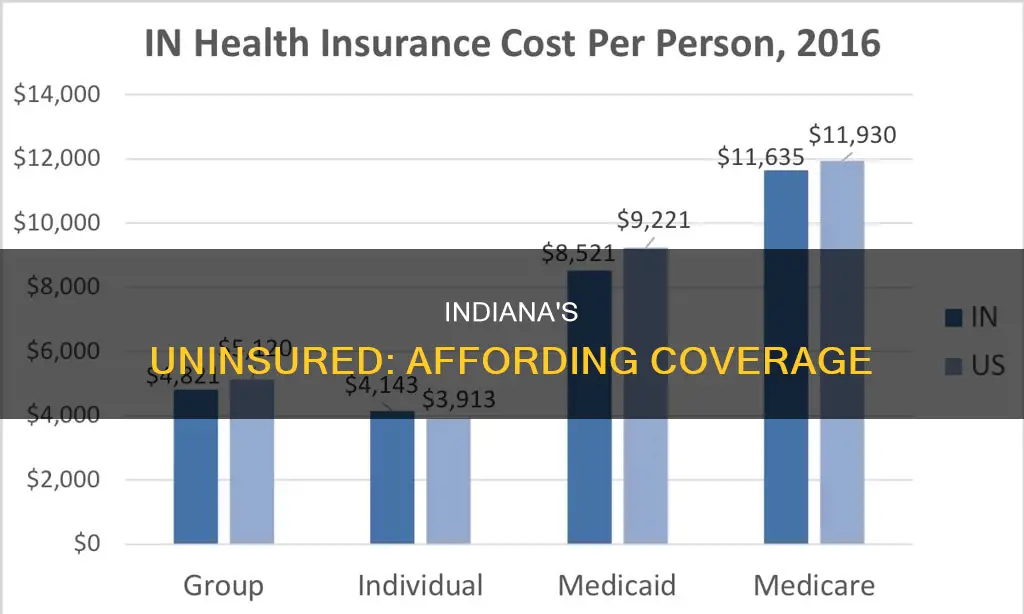 how do sick people afford insurance in Indiana