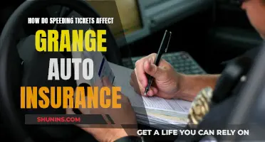 Speeding Tickets and Insurance: Uncovering the Impact on Grange Auto Insurance Policies