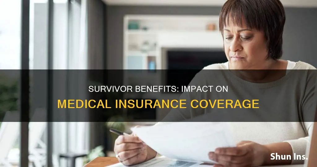how do survivor benefits affect medical insurance