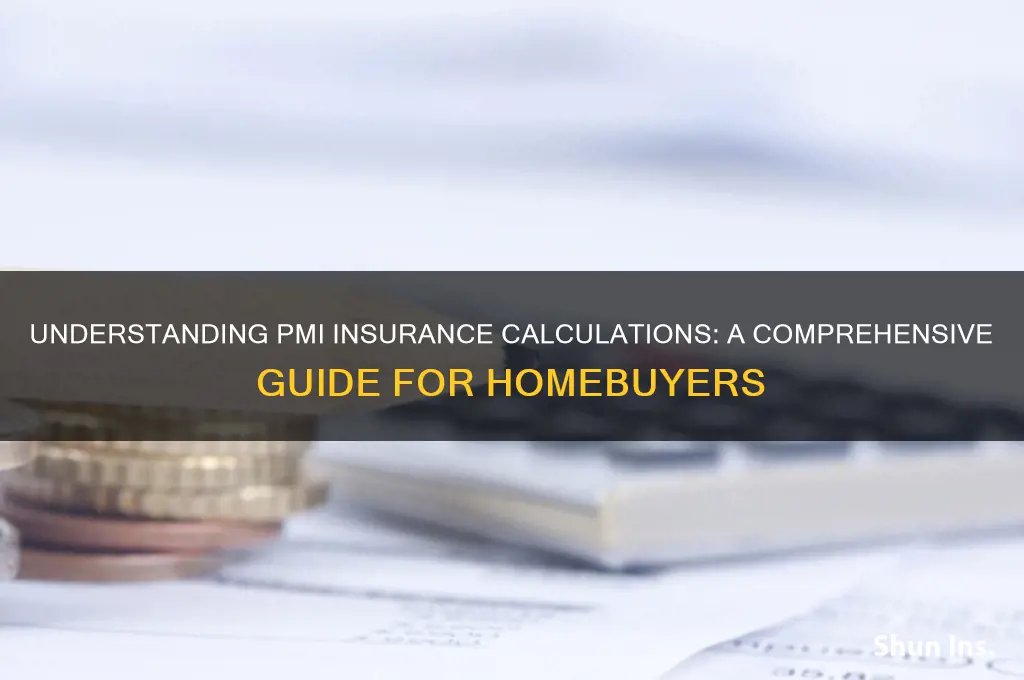 how do they calculate pmi insurance