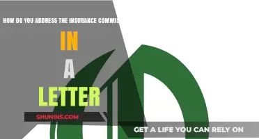 Properly Addressing the Insurance Commissioner in Your Formal Correspondence