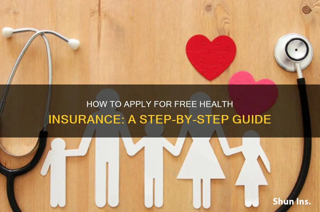 how do you apply for free health insurance