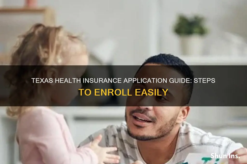how do you apply for health insurance in texas