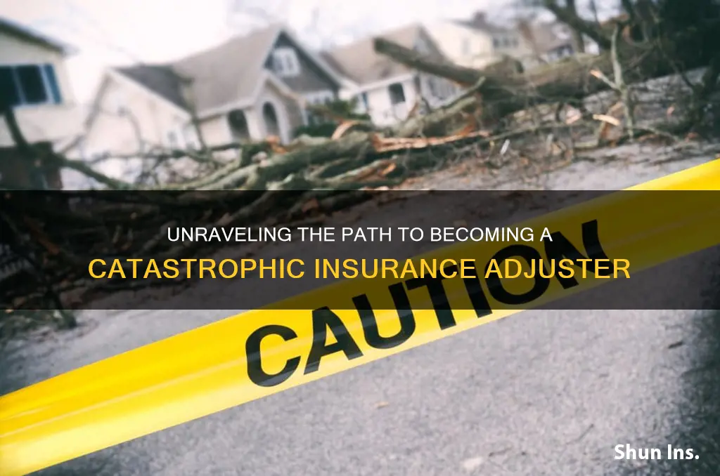 how do you become a catastrophic insurance adjuster