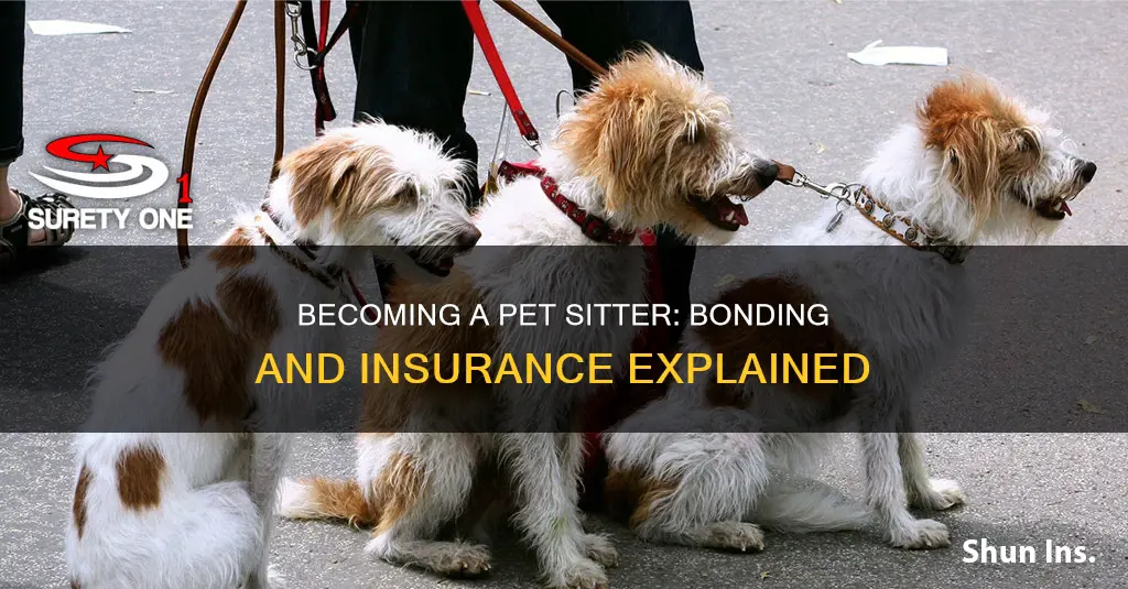 how do you become bonded and insured for pet sitting