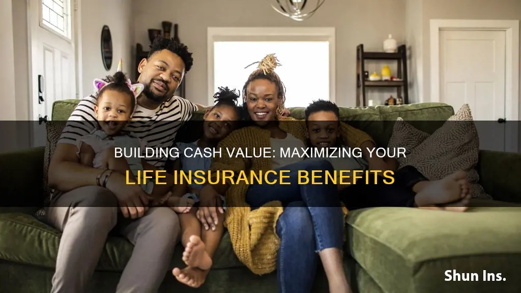 how do you build cash value in life insurance