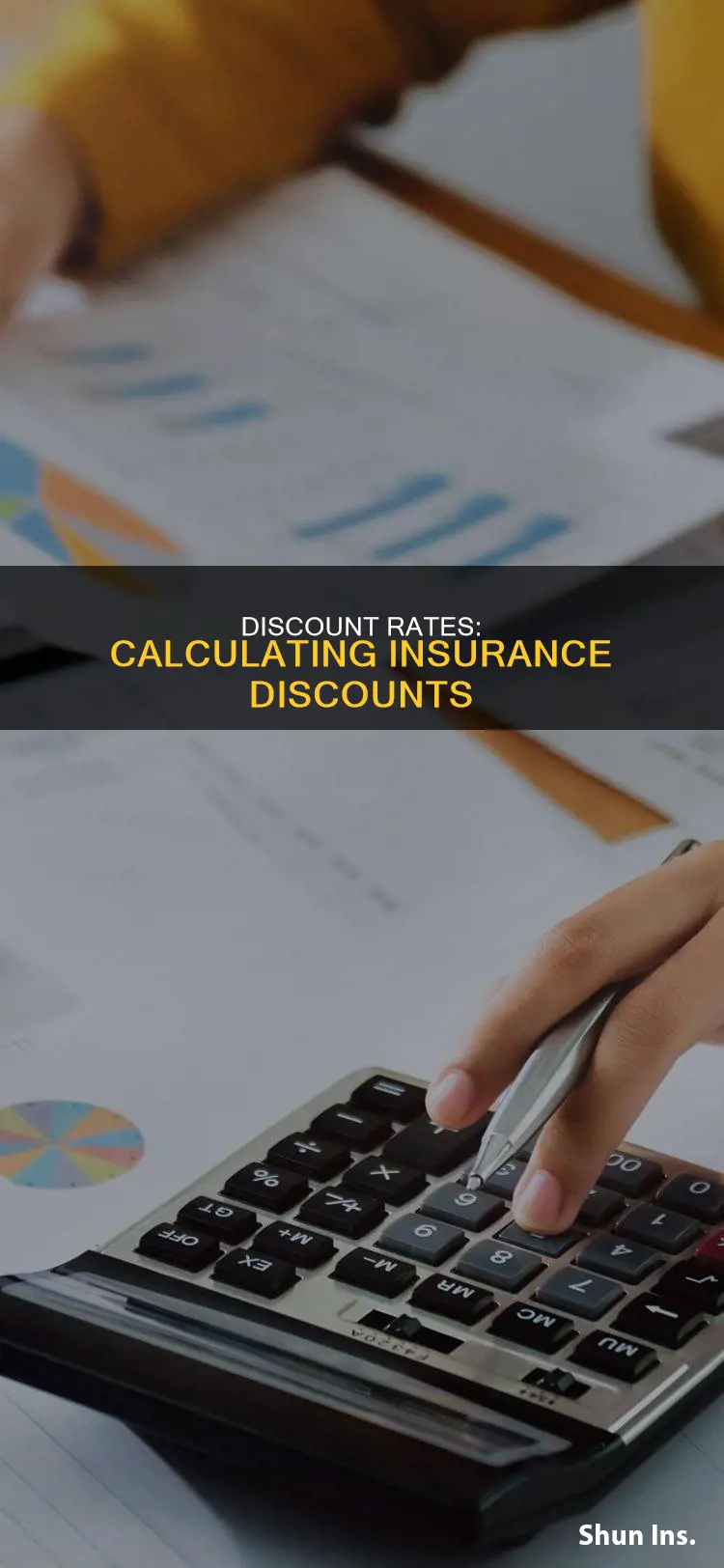 how do you calculate a reasonable discount rate for insurance