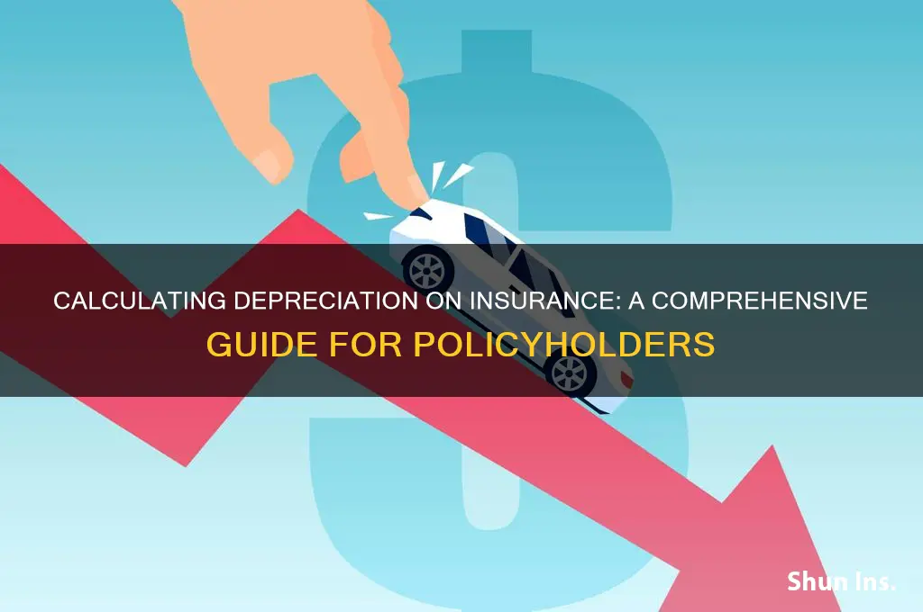 how do you calculate depreciation on insurance