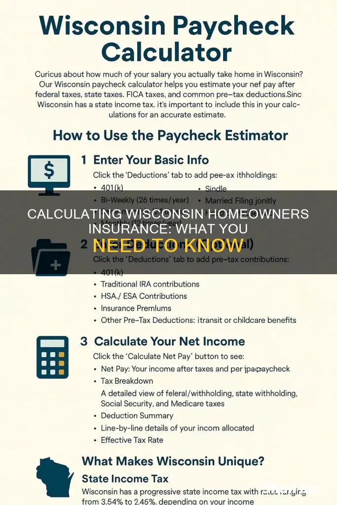 how do you calculate homeowners insurance wisconsin