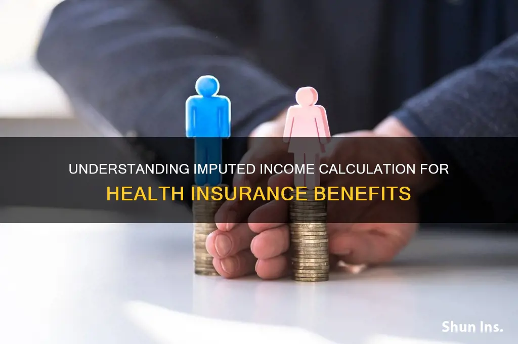 how do you calculate imputed income for health insurance