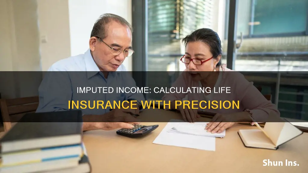 how do you calculate imputed income for life insurance