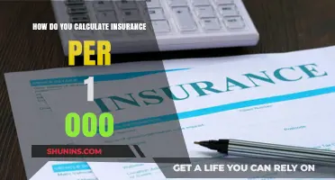 Understanding Insurance Costs: Calculating Premiums per 1,000 Explained