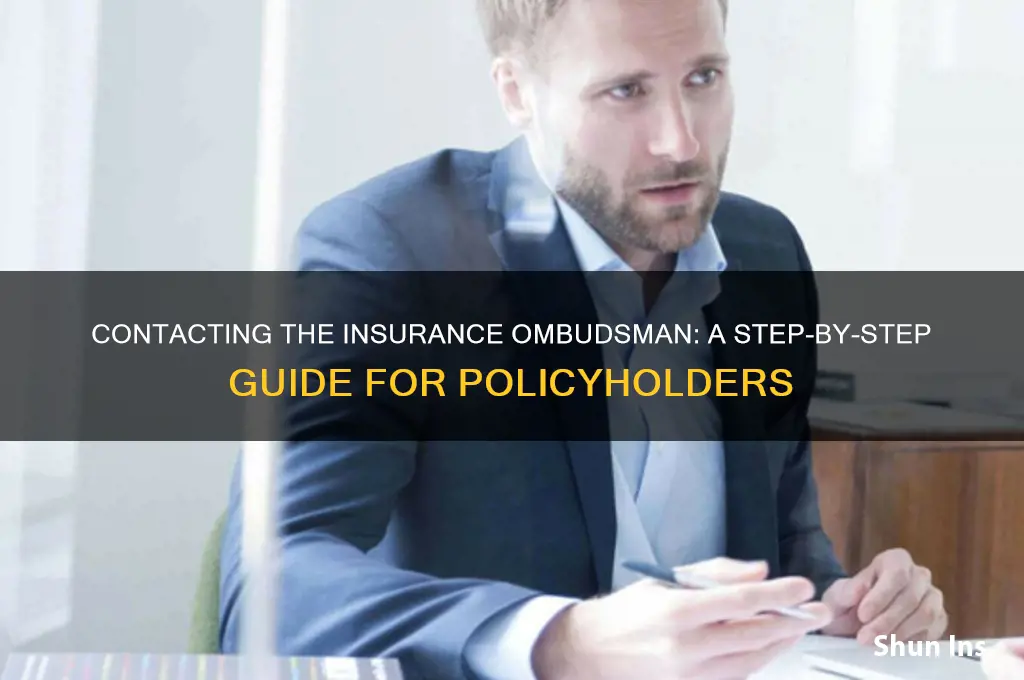 how do you contact insurance ombudsman