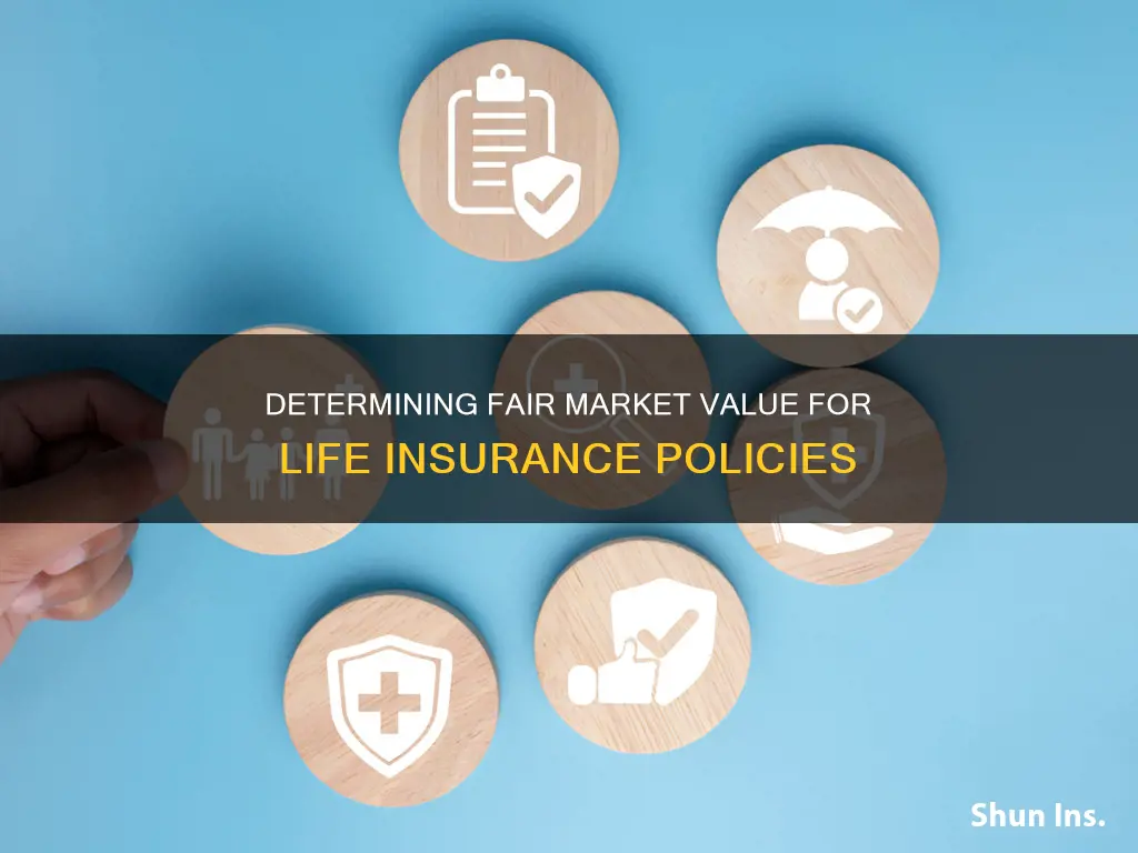 how do you determine fair market value of life insurance