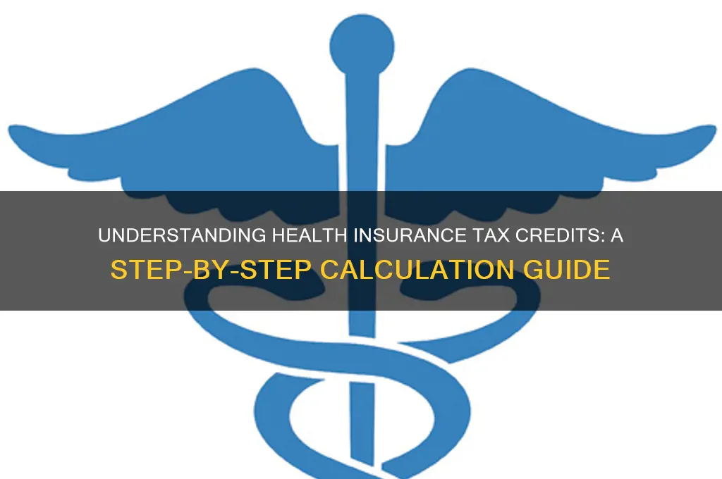 how do you figure tax credit on health insurance