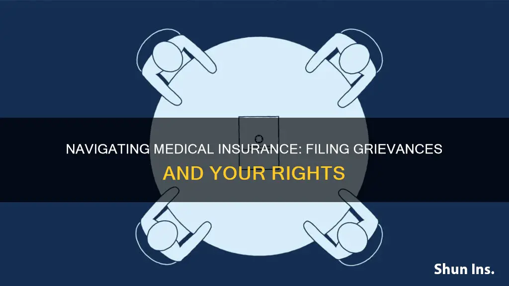 how do you file a grievance aganst your medical insurance