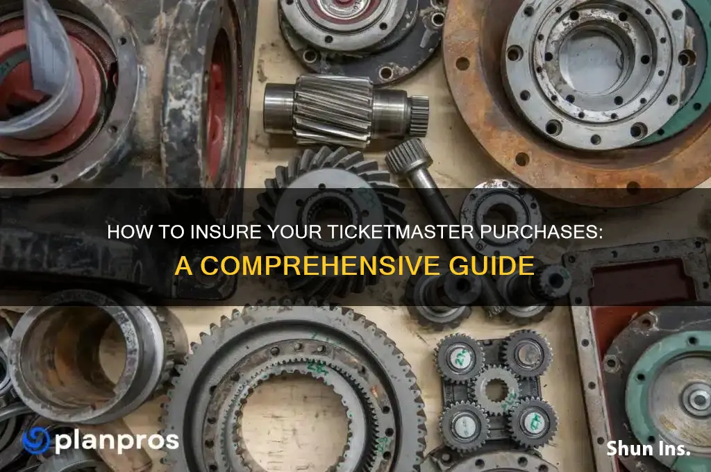 how do you insurance ticketmaster