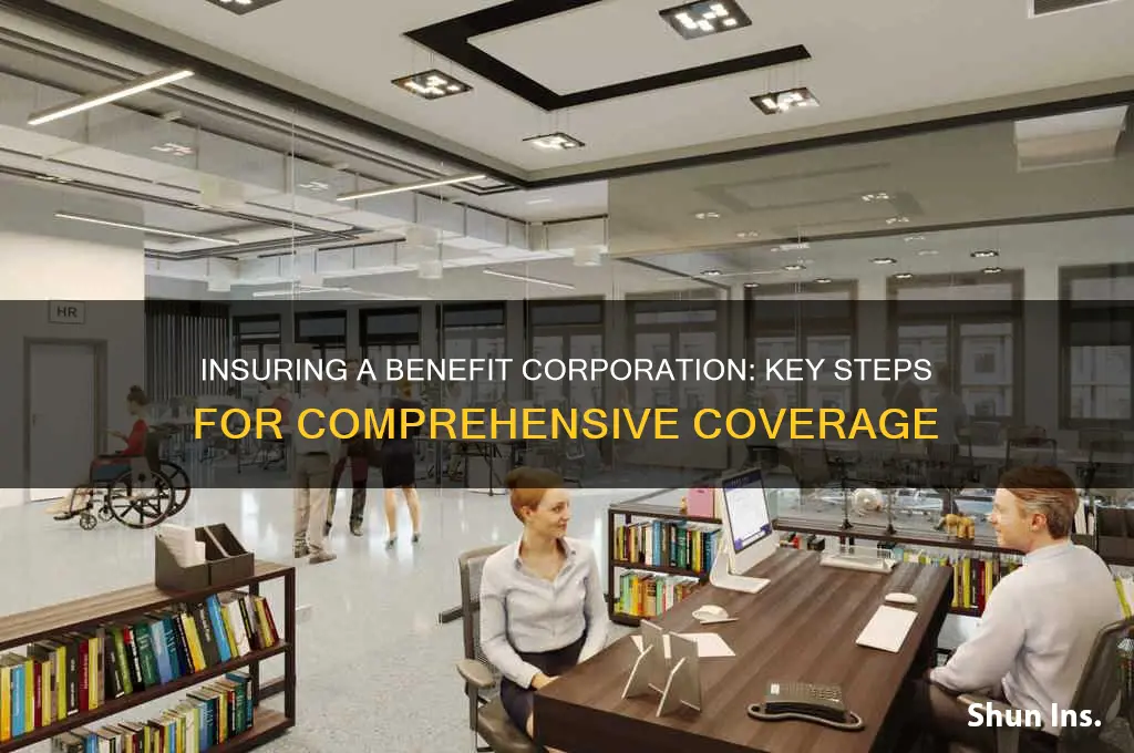 how do you insure a benefit corperation
