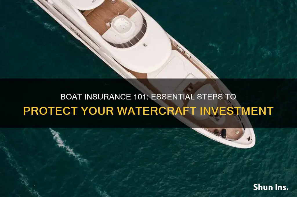 how do you insure a boat