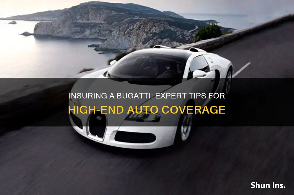 how do you insure a bugatti