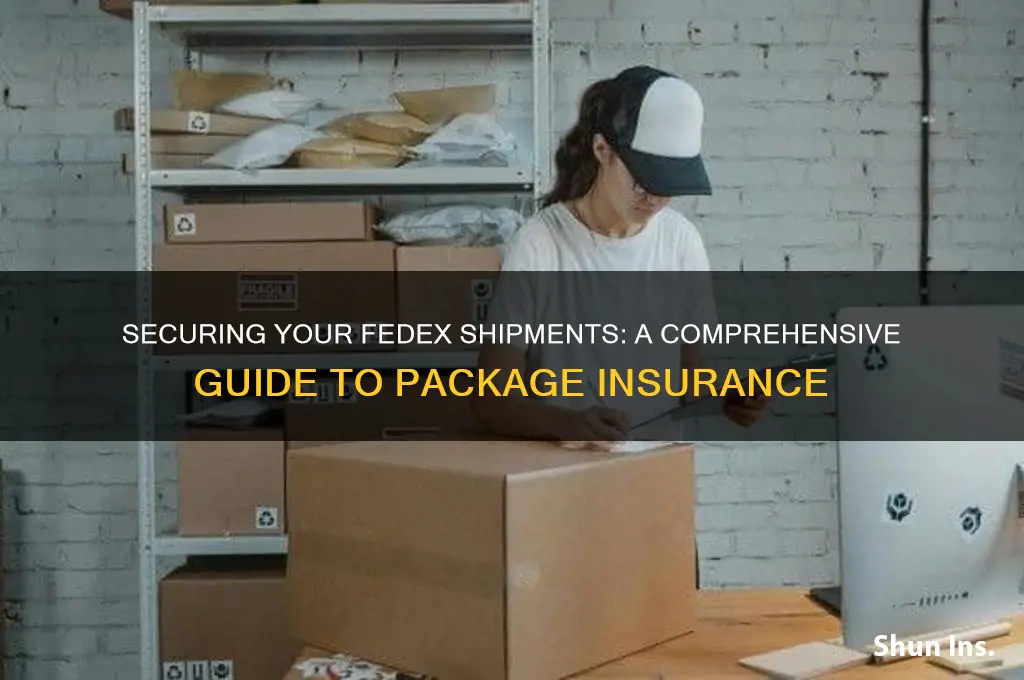 how do you insure a fedex package
