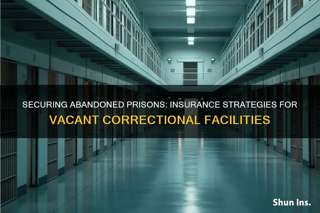 how do you insure a vacant prison