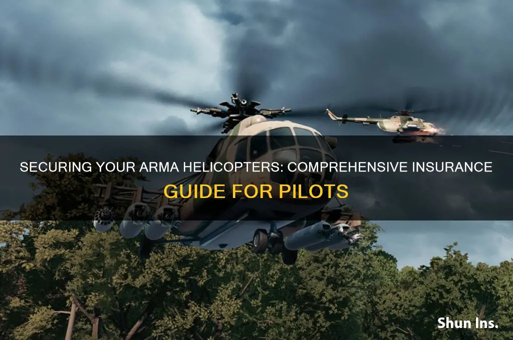 how do you insure helicopters in arma