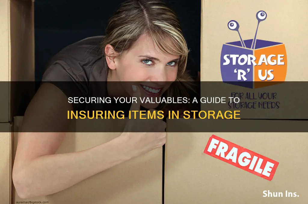 how do you insure stuff in storage