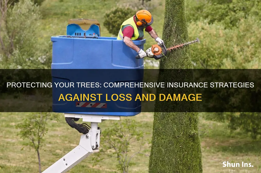 how do you insure trees from loss