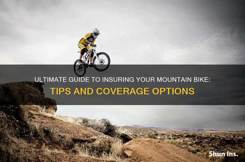 how do you insure your mountain bike