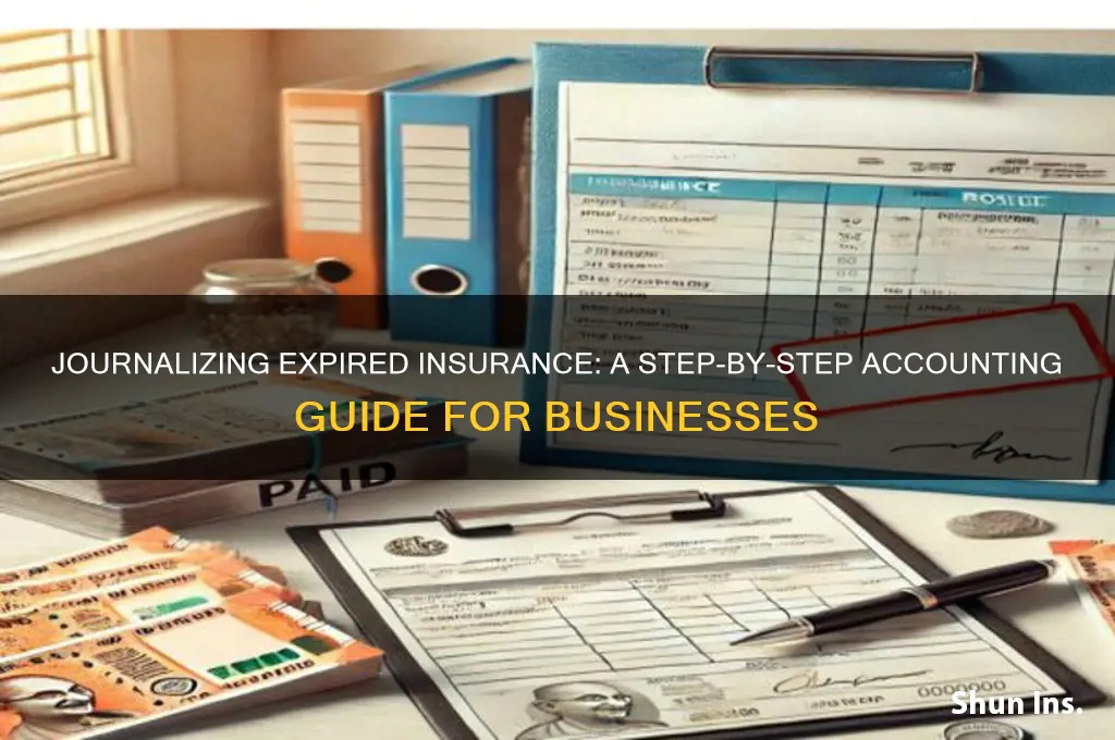 how do you journalize expired insurance