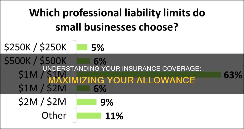 how do you know your insurance maximum allowance