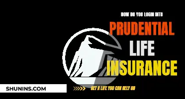 Prudential Life Insurance: Logging In, Simplified