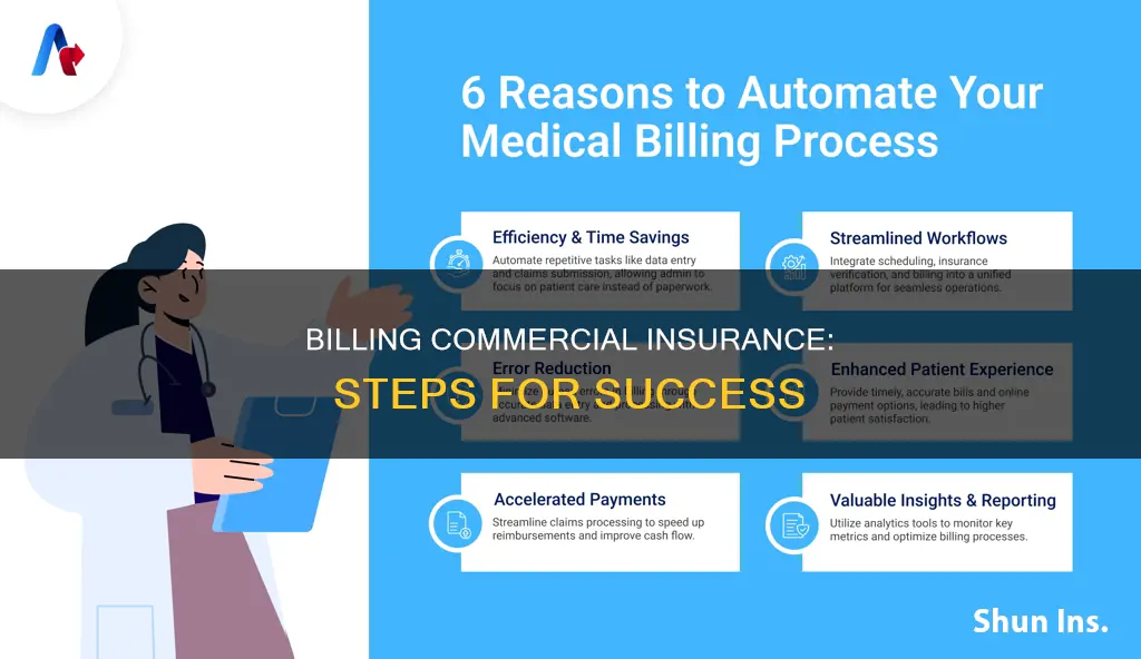 how do you officially bill commercial insurances