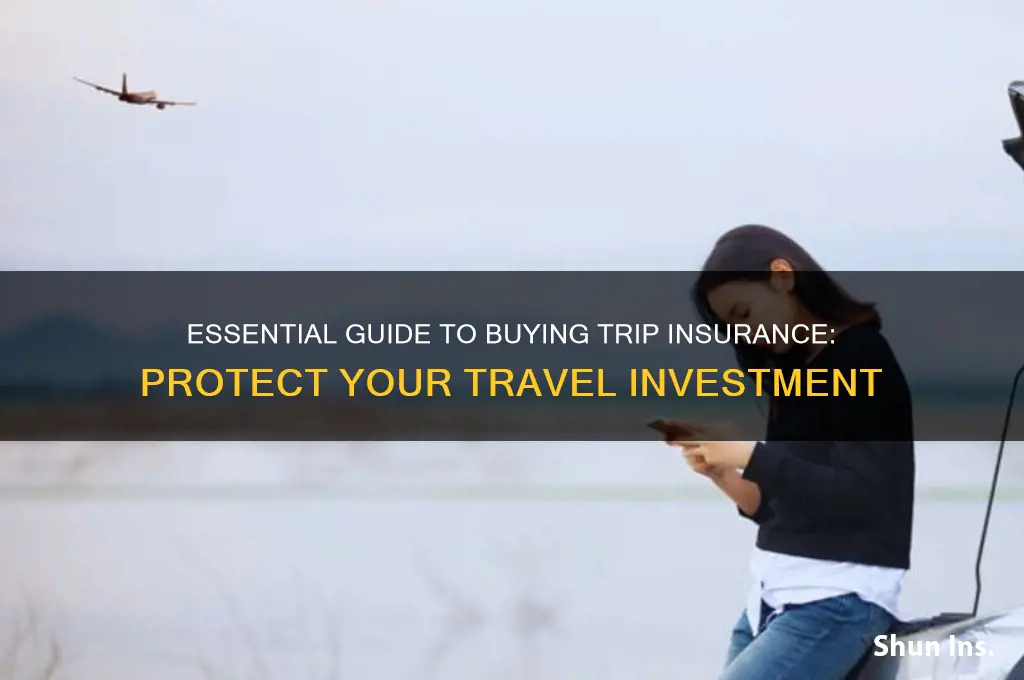 how do you purchase trip insurance