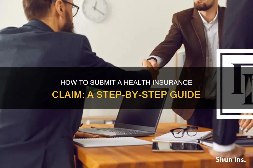 how do you send your health insurance a bill