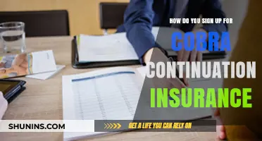 How to Sign Up for COBRA Continuation Insurance: A Step-by-Step Guide