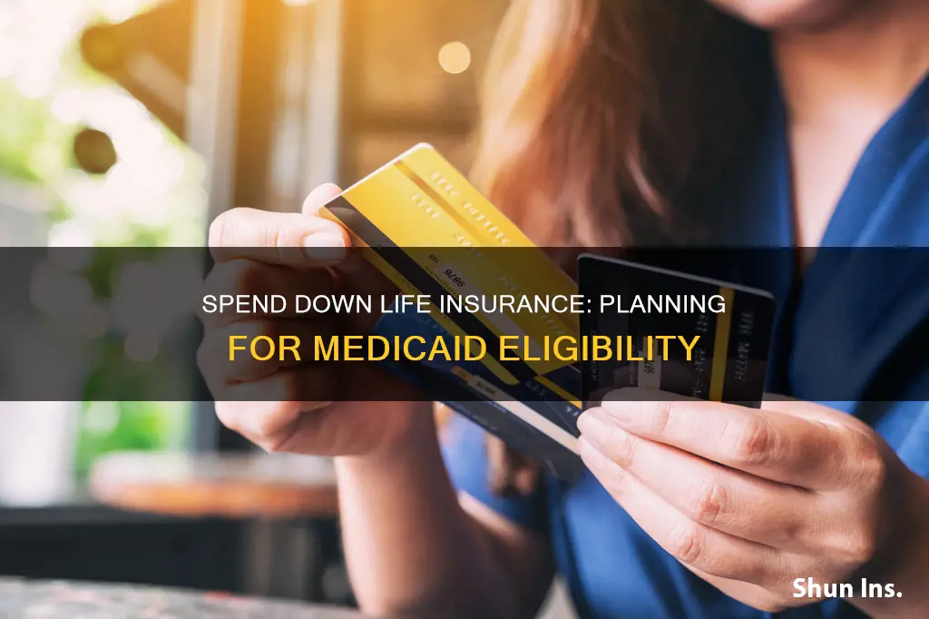 how do you spend down life insurance for medicaid