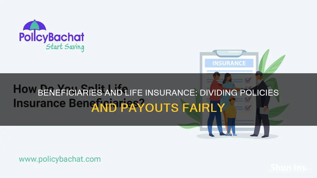 how do you split life insurance beneficiaries