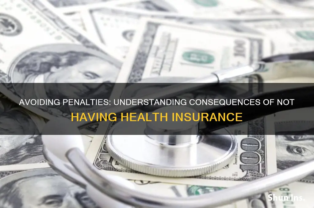 how do you the penalty for not having health insurance