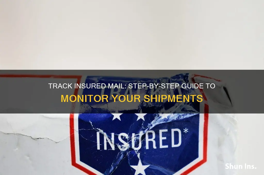 how do you track insured mail