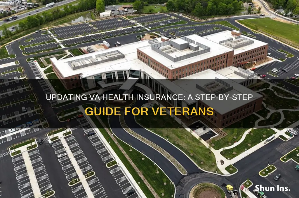 how do you update health insurance information with the va