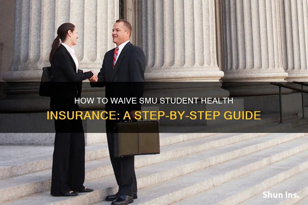 how do you waive the student health insurance smu