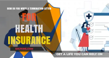Writing a Health Insurance Termination Letter: A Step-by-Step Guide