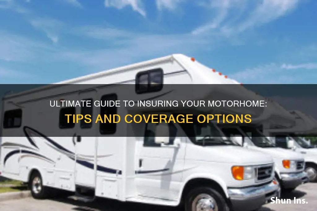 how do yu insure a motorhome