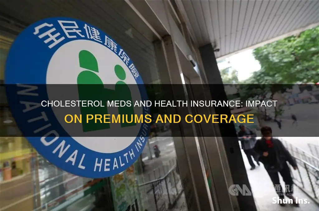 how docholestoral meds affect health insurance