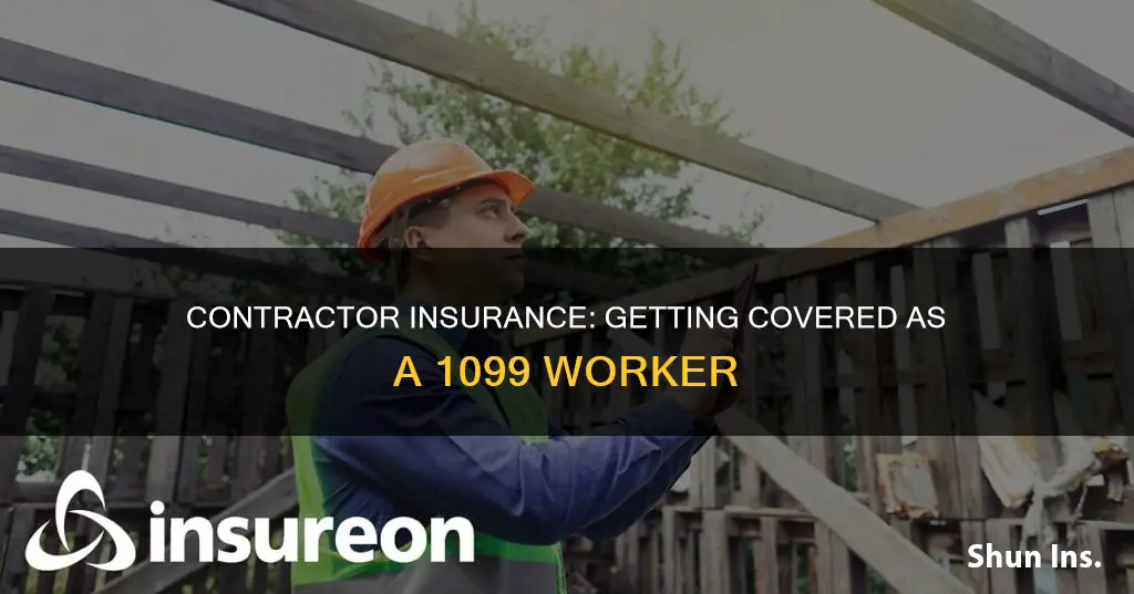 how does a 1099 contractor become insured